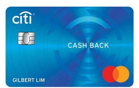 Citi Cash Back Card .